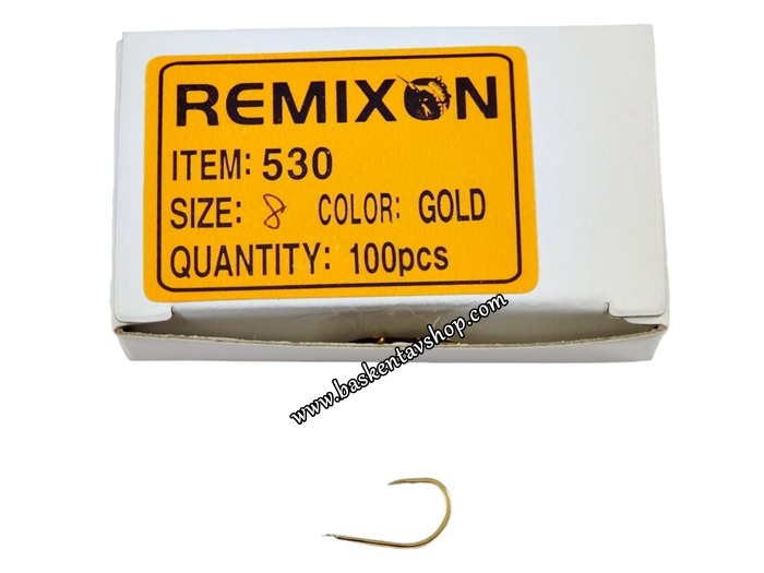 Remixon 530 Gold No=8 Olta İğnesi (100 Adet)-av14395