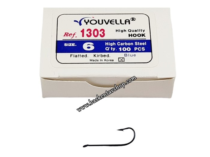 Youvella 1303 Blue No=6 Olta İğnesi (100 Adet)-av14362