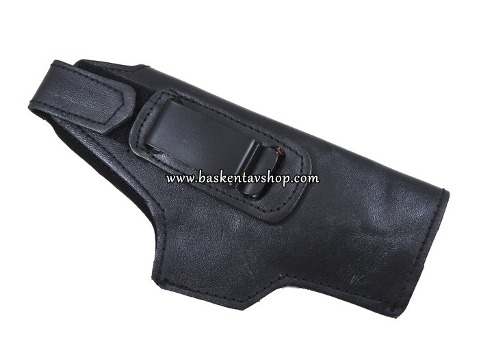 Maşalı 9mm Tabanca Kılıfı Siyah-av14139