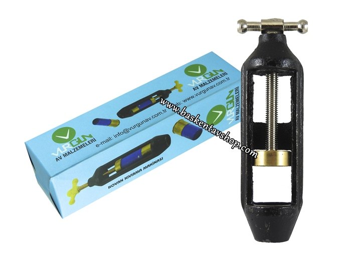 12 Kalibre Fişek Kovan Kıvırma Makinası-av13736