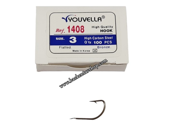 Youvella 1408 Bronze No=3 Olta İğnesi (100 Adet)-av14342