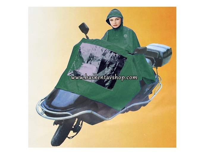 Motosiklet Yağmurluk Panço Haki-av13677