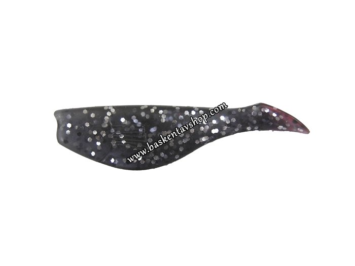 6.5cm Simli Turna-Levrek Silikon Balık-av13923