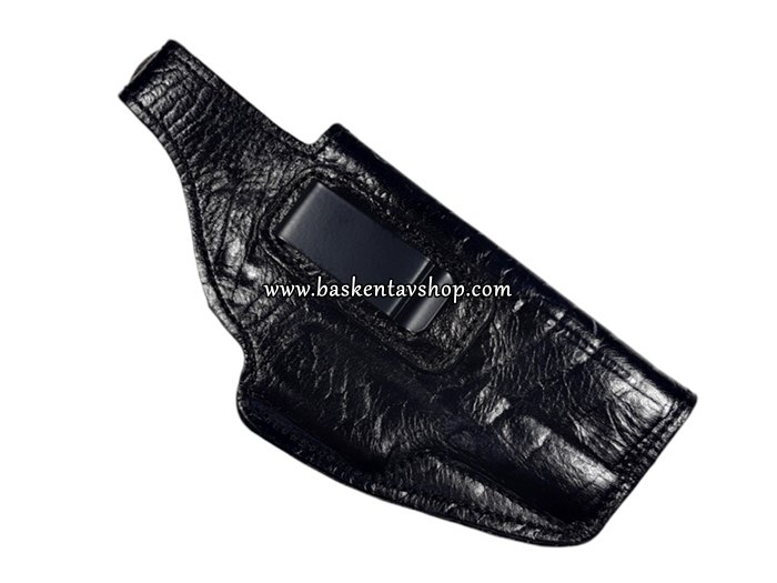 Maşalı Canik TP9 SF Deri Tabanca Kılıfı Siyah-av14771