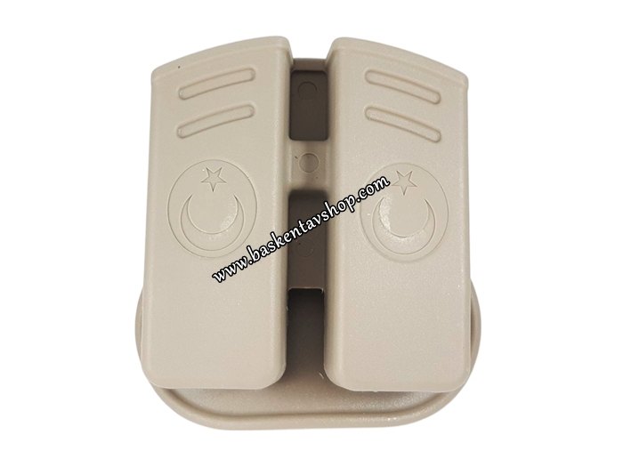 Unicorn 9mm İkili Şarjör Kılıfı Polimer Çöl-av15189