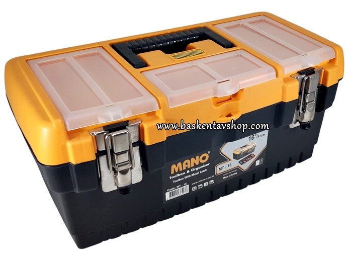 Mano MT-16`` Organizer Metal Kilit Takım Çantası-av14999