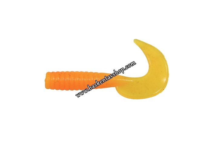 3.5cm Turna-Levrek Silikon Kurtçuk-av13955