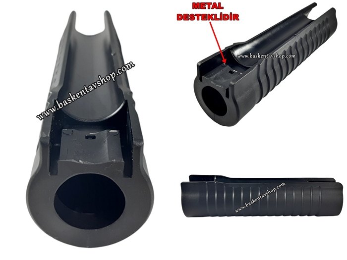 Pompalı Tüfek için Metal Destekli Kısa El Kundağı-av14832