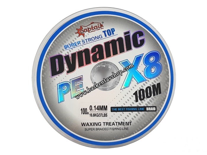 Captain Dynamic X8 0,14MM-100M İp Misina-av14660