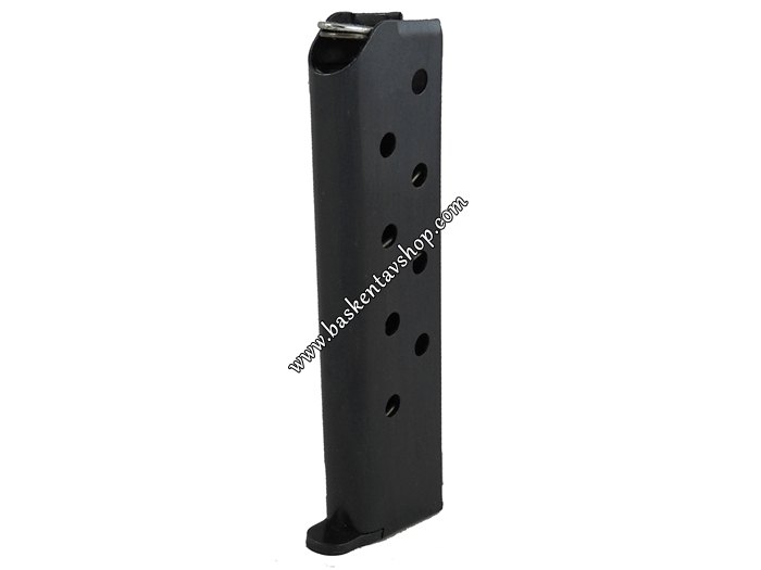 Uzun Belçika Browning 7.65 mm 8+1 Siyah (Orj. Uyumlu) Metal Şarjör-av10282