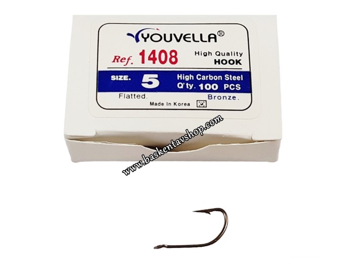 Youvella 1408 Bronze No=5 Olta İğnesi (100 Adet)-av14344