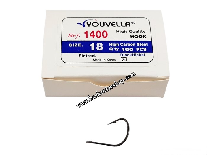 Youvella 1400 BlackNickel No=18 Olta İğnesi (100 Adet)-av14347