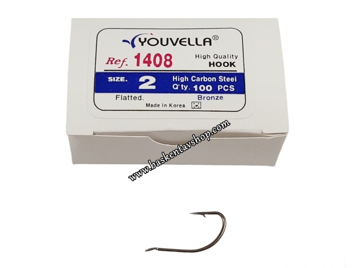 Youvella 1408 Bronze No=2 Olta İğnesi (100 Adet)-av14341
