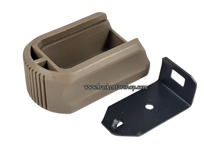 Canik (+2) Çöl Renk Plastik Şarjör Kapasite Artırıcı-av15105