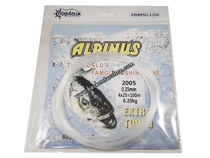 Alpınus 0,35mm 100 Metre Poşet Misina-av14619
