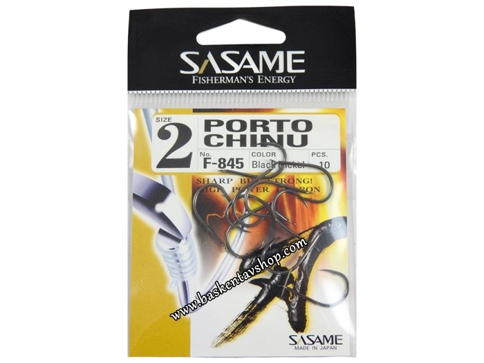 Sasame F-845 No=2 Olta İğnesi 10`lu Paket-av14311