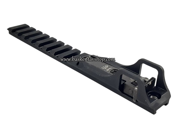 11mm Kızaklı Tüfeklere Takılan Ayarlı Metal V-Gez-av15164