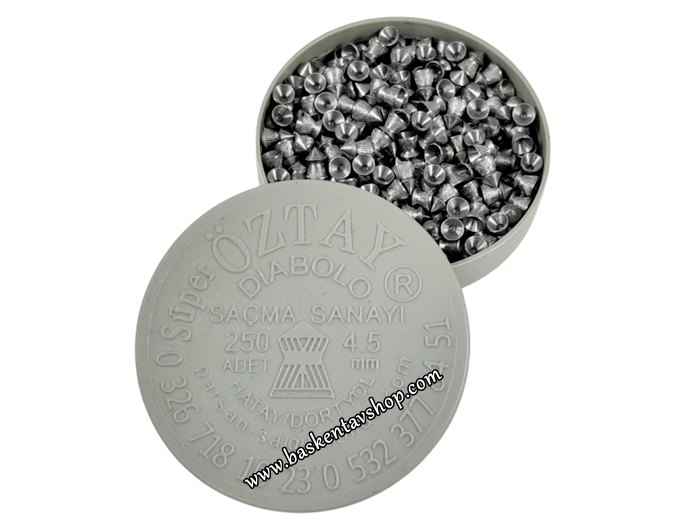 Öztay 4,5 mm Havalı Tüfek Saçması (250 Adet)-av14896