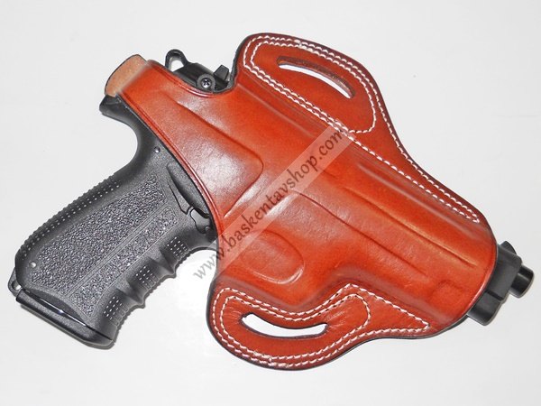 Tam Kelebek Sıg Sauer Deri Tabanca Kılıfı Kahverengi-av10557