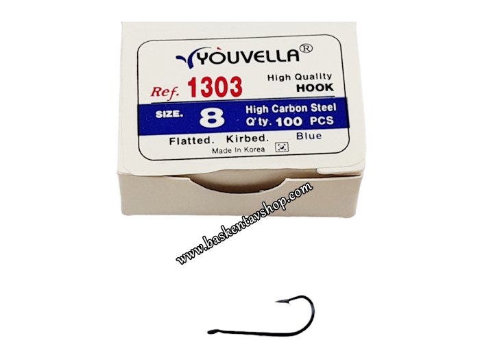 Youvella 1303 Blue No=8 Olta İğnesi (100 Adet)-av14364
