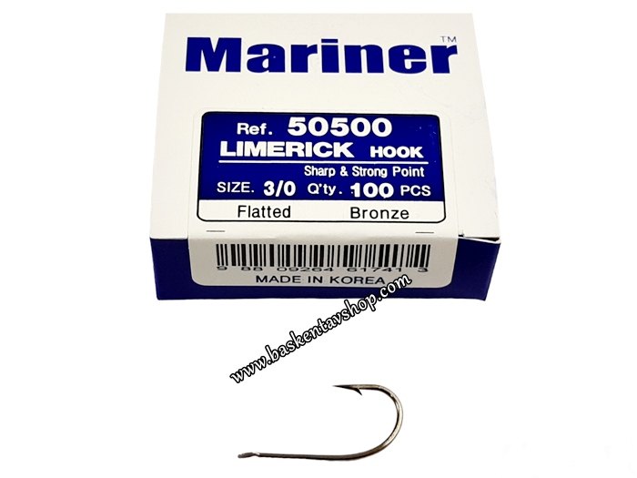 Mariner 50500 Bronze No=3/0 Olta İğnesi (100 Adet)-av14388