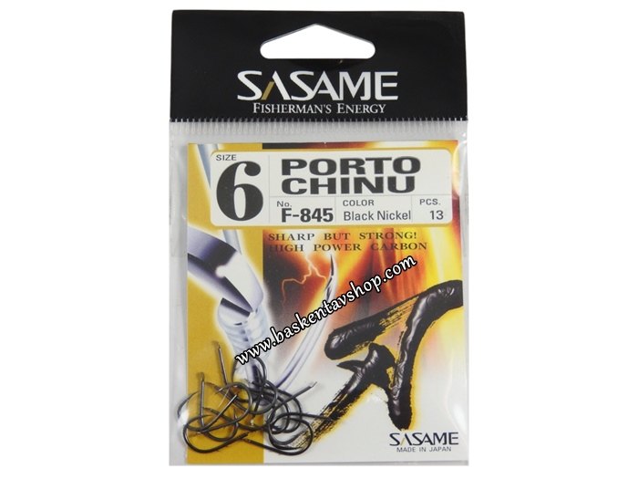 Sasame F-845 No=6 Olta İğnesi 13`lü Paket-av14312