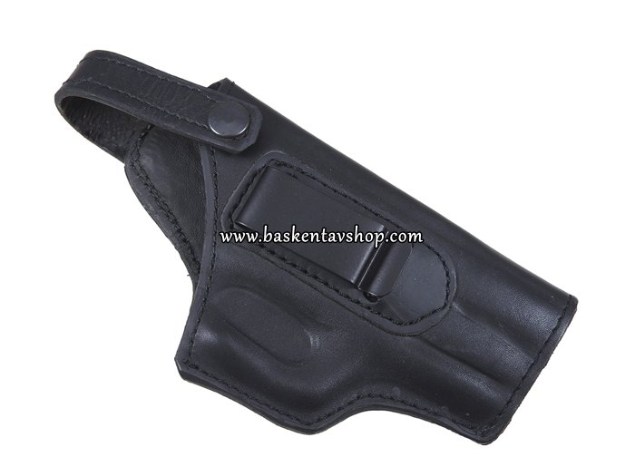 Maşalı 9mm Tabanca Kılıfı Siyah-av14125