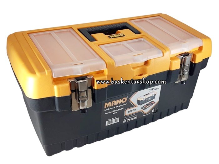 Mano MT-19`` Organizer Metal Kilit Takım Çantası-av14998