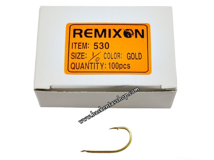 Remixon 530 Gold No=1/0 Olta İğnesi (100 Adet)-av14390