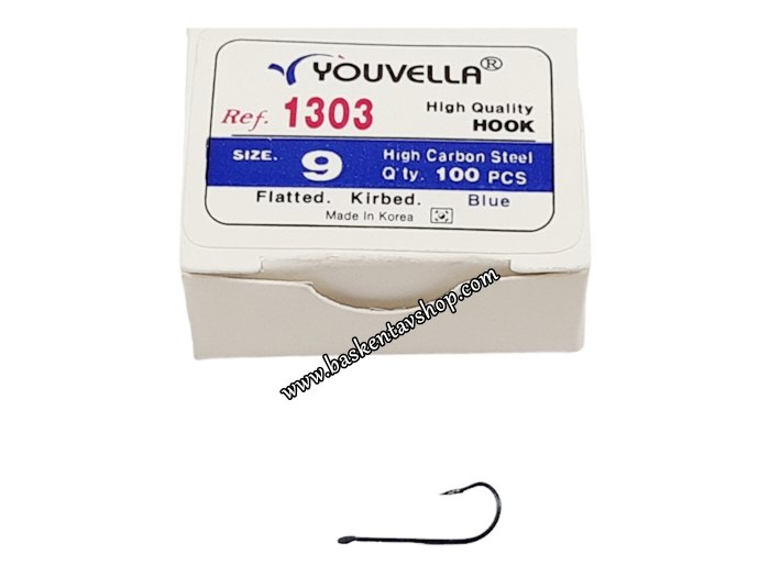 Youvella 1303 Blue No=9 Olta İğnesi (100 Adet)-av14365