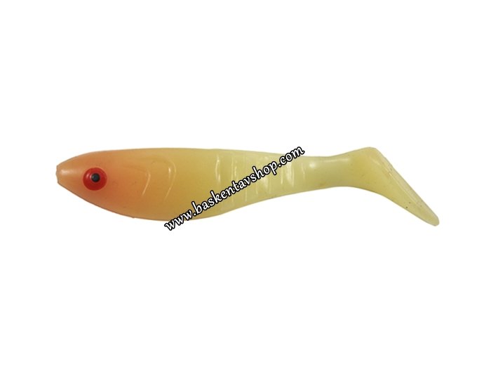 8cm Fosforlu Parçalı Turna-Levrek Silikon Balık-av13924
