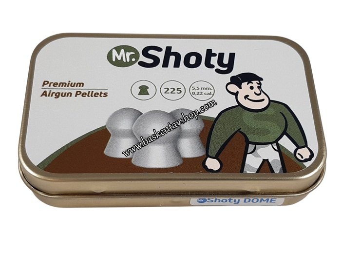 MR.Shoty Dome 5,5 mm Havalı Tüfek Saçması (225 Adet)-av15086