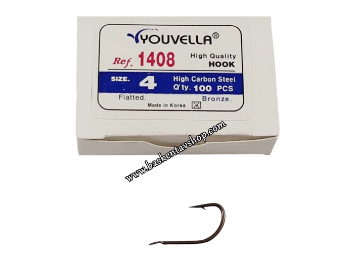 Youvella 1408 Bronze No=4 Olta İğnesi (100 Adet)-av14343