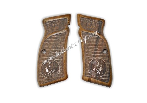 Sarsılmaz 2000 Light Lazer İşleme Ahşap Tabanca Kabzesi-av10383