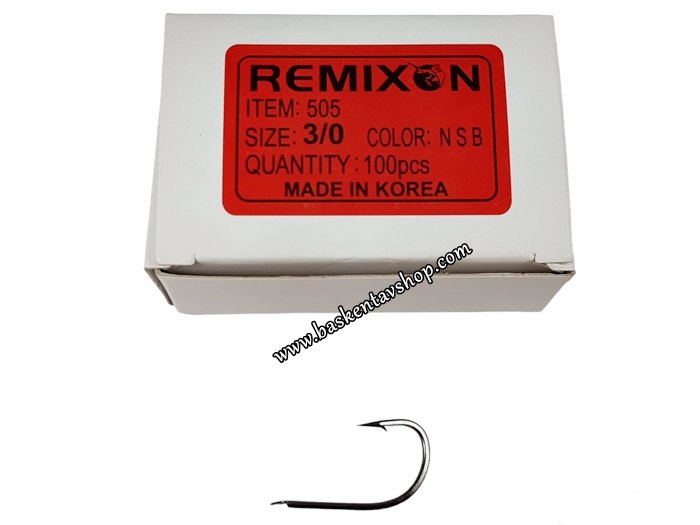Remixon 505 NSB No=3/0 Olta İğnesi (100 Adet)-av14443