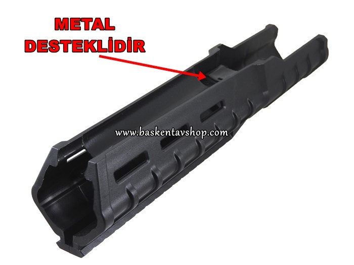 Pompalı Tüfek için Metal Destekli Uzun El Kundağı Raylı-av14042