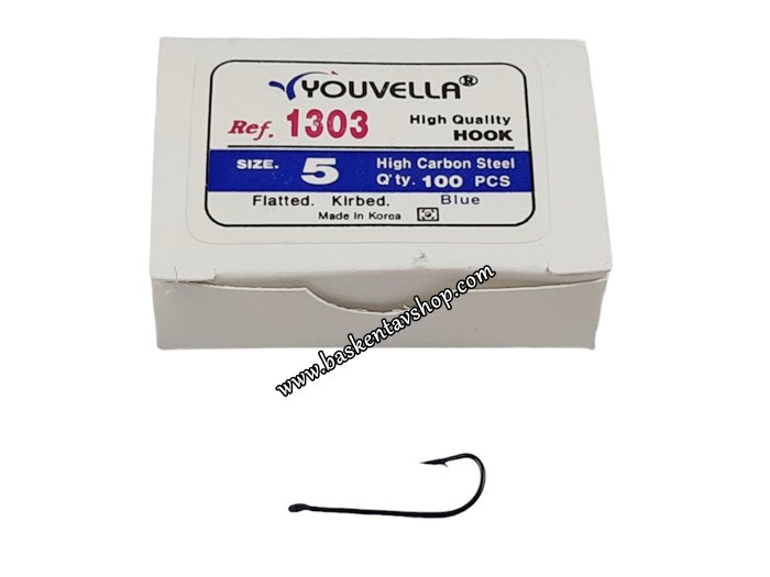 Youvella 1303 Blue No=5 Olta İğnesi (100 Adet)-av14361