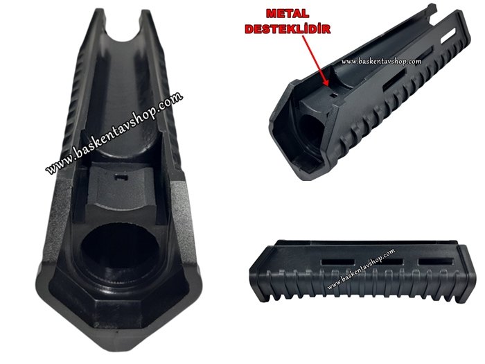 Pompalı Tüfek için Metal Destekli Kısa El Kundağı-av14833
