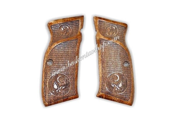 Sarsılmaz 2000 Light Lazer İşleme Ahşap Tabanca Kabzesi-av10382