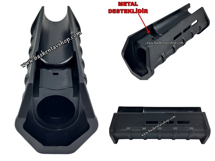 Pompalı Tüfek için Metal Destekli Kısa El Kundağı-av14834