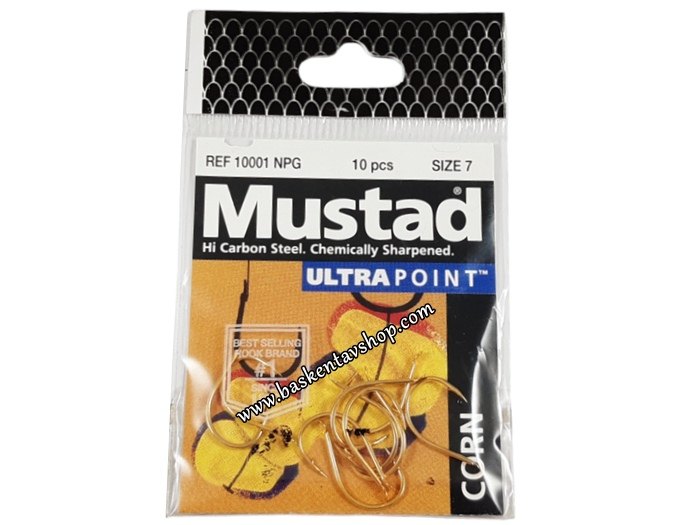 Mustad NPG Gold No=7 Olta İğnesi (10 Adet)-av14382